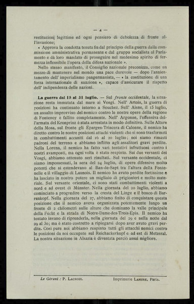 Documenti della guerra : bollettino d'informazioni pubblicato dalla Camera di commercio di Parigi